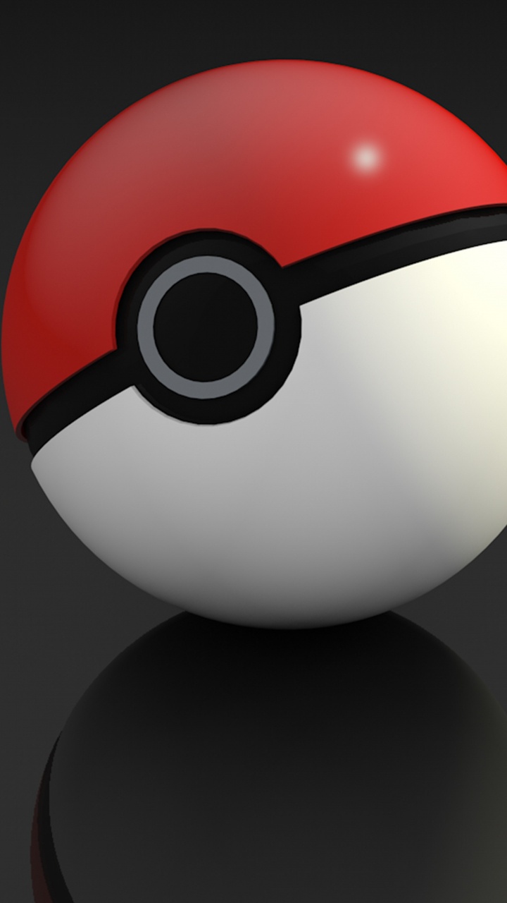Pok Ball, Ball, Animation, Auge, Games. Wallpaper in 720x1280 Resolution