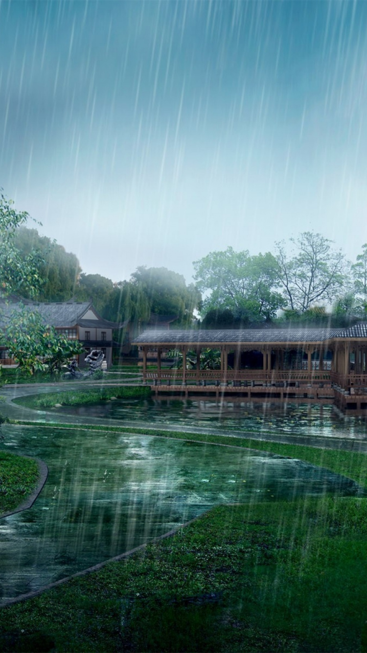 性质, 水资源, 反射, 旅游景点, 日本 壁纸 750x1334 允许