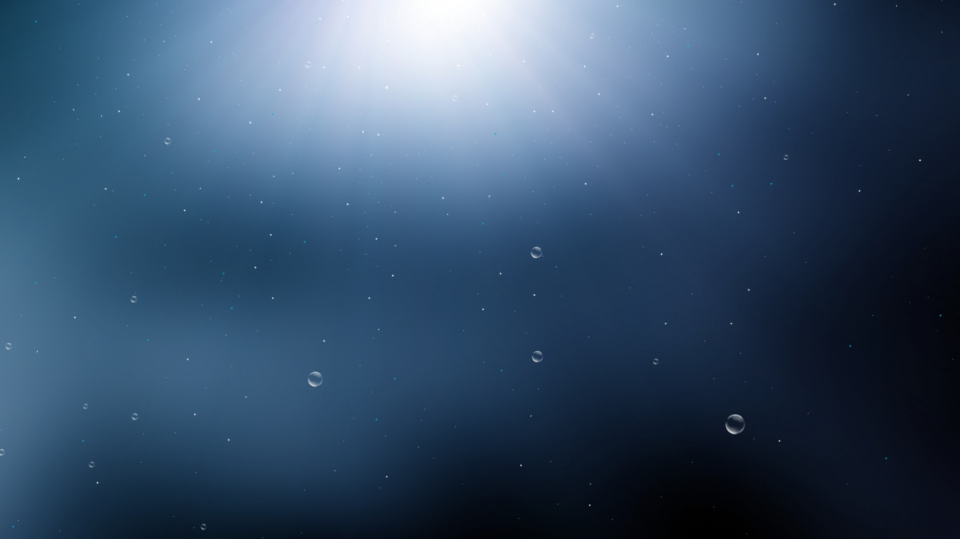 Blue Sky With Stars During Night Time. Wallpaper in 1366x768 Resolution