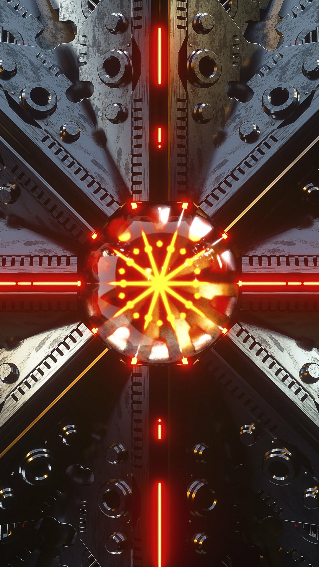 红色的, 空间, 对称, 项目, 用户 壁纸 1080x1920 允许