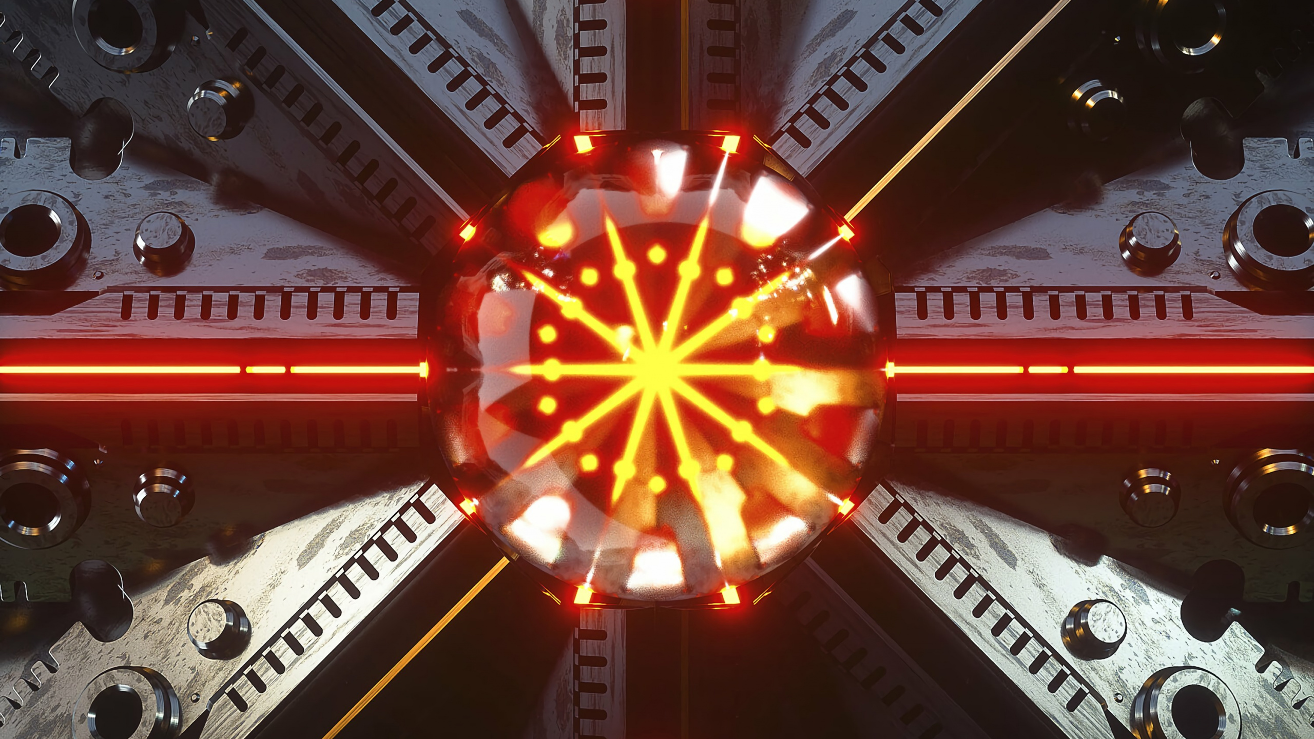 红色的, 空间, 对称, 项目, 用户 壁纸 2560x1440 允许