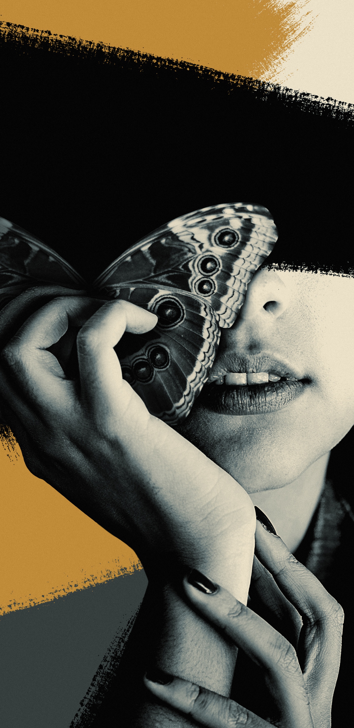 女孩, 视觉艺术, 手, 眉毛, 帽 壁纸 1440x2960 允许