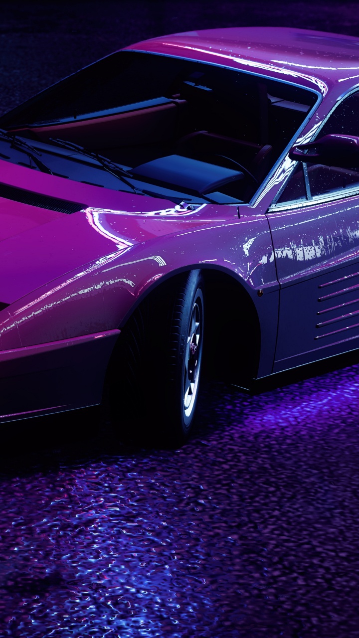 Chaleur Nfs, Besoin de Speed Heat, Ferrari Testarossa, Roue, Pneu. Wallpaper in 720x1280 Resolution