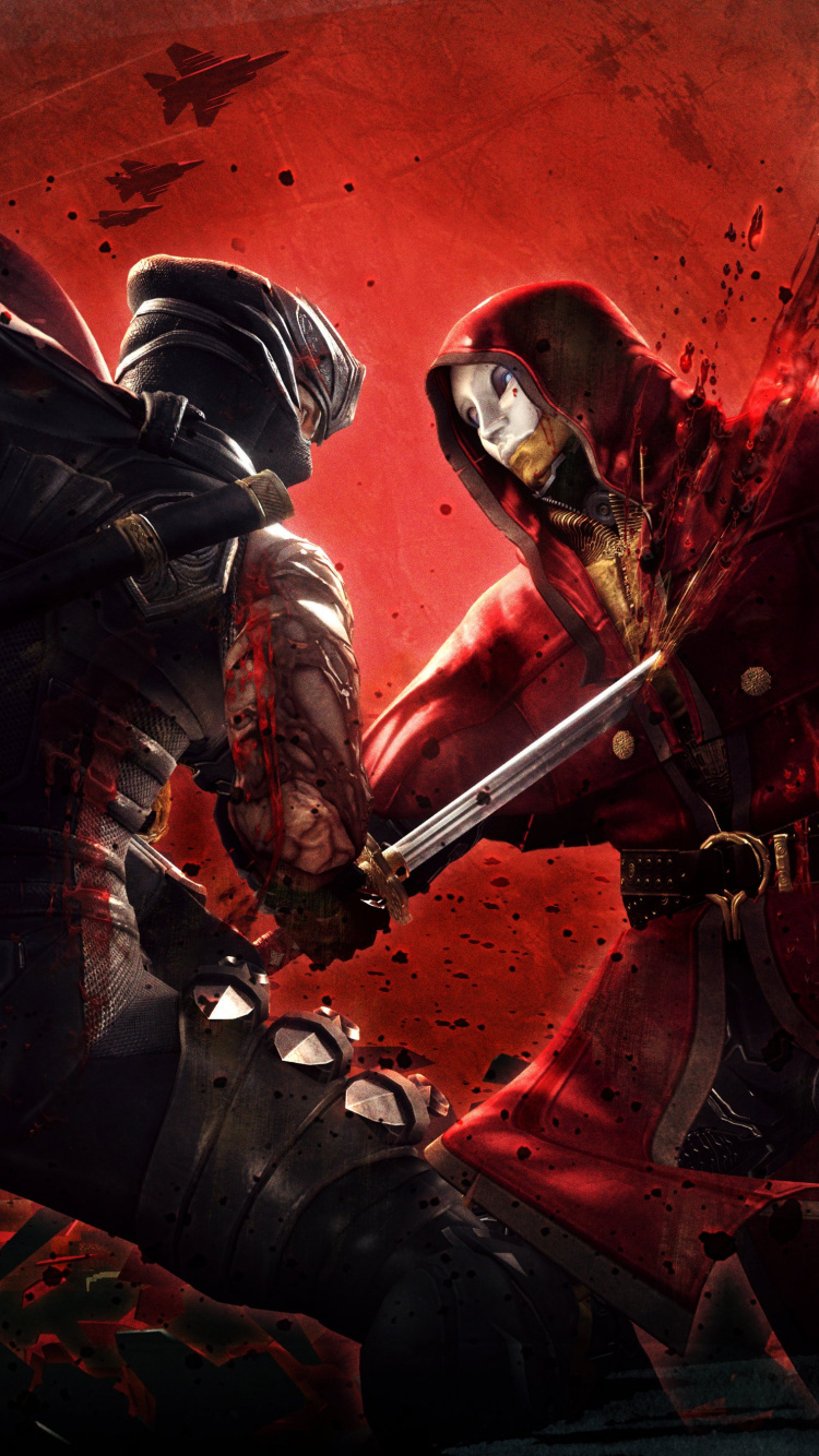Ninja Gaiden, Ninja Gaiden 3, Ninja Gaiden Ii, Ninja Gaiden 3 Razors Edge, Ryu Hayabusa. Wallpaper in 750x1334 Resolution