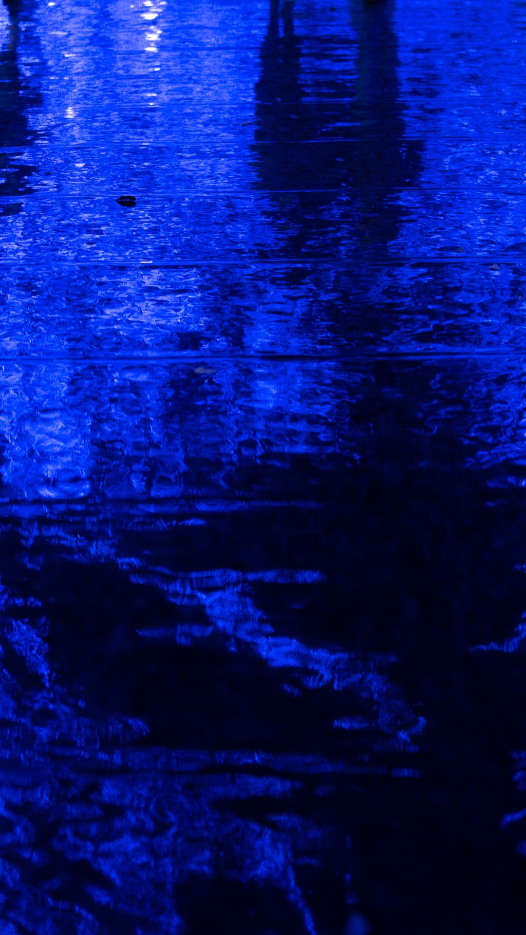 Peinture Abstraite Bleue et Blanche. Wallpaper in 1080x1920 Resolution
