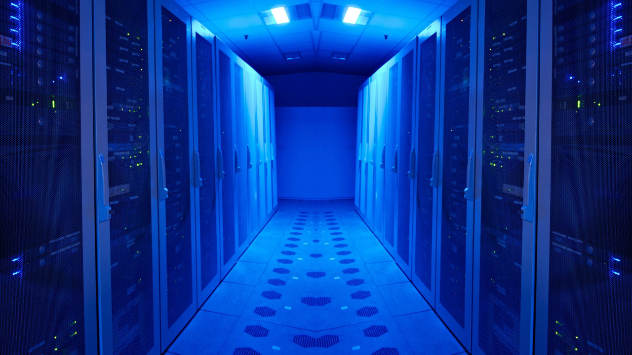 Blue and White Floor Tiles. Wallpaper in 1280x720 Resolution