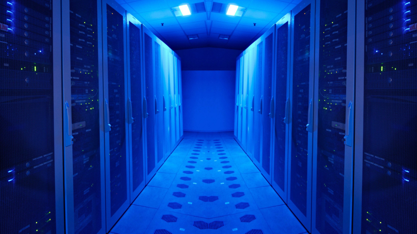 Blue and White Floor Tiles. Wallpaper in 1366x768 Resolution