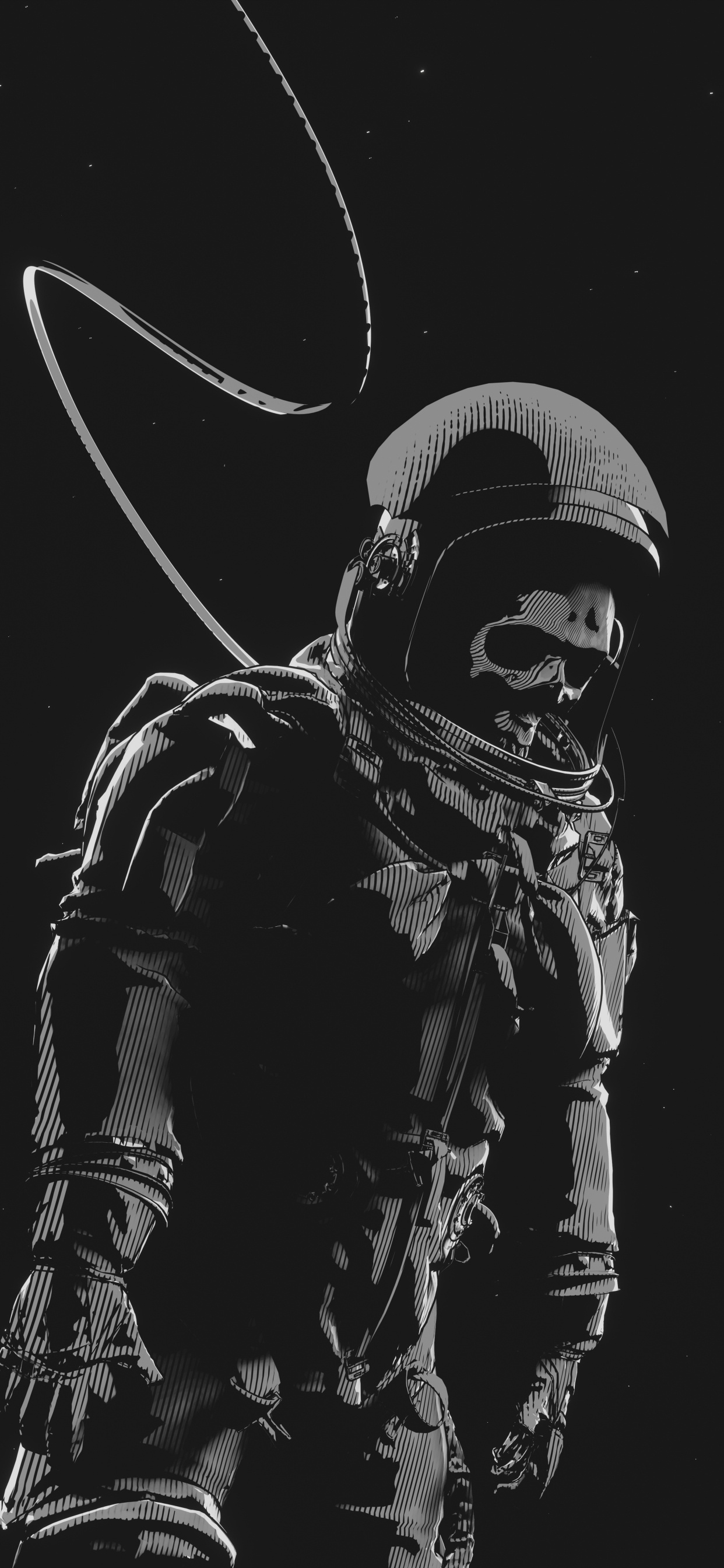 L'équipement Audio, Art, Obscurité, Événement, Monochrome. Wallpaper in 1242x2688 Resolution