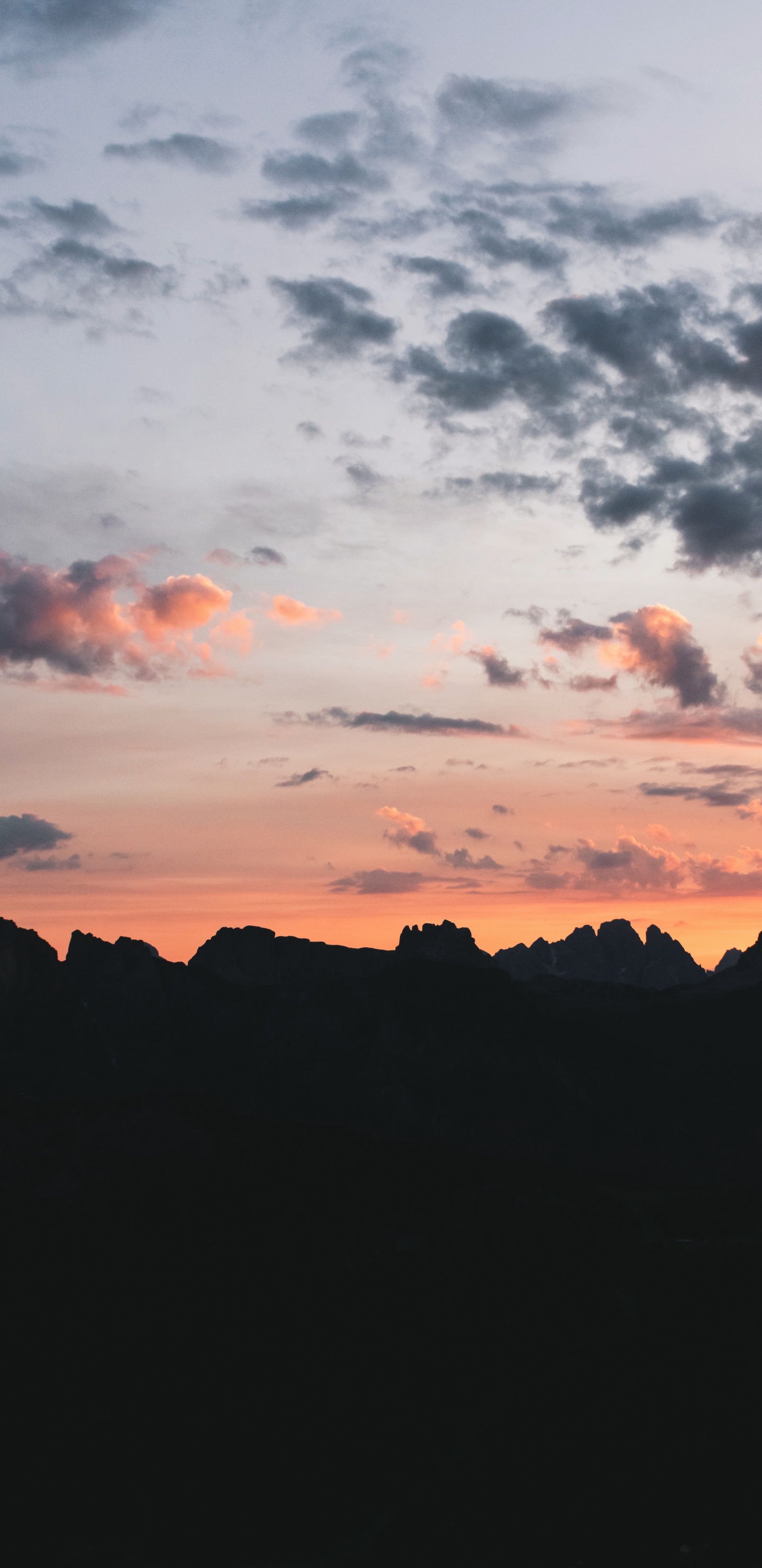 Horizon, Afterglow, Soir, Lever, Paysage Naturel. Wallpaper in 1440x2960 Resolution