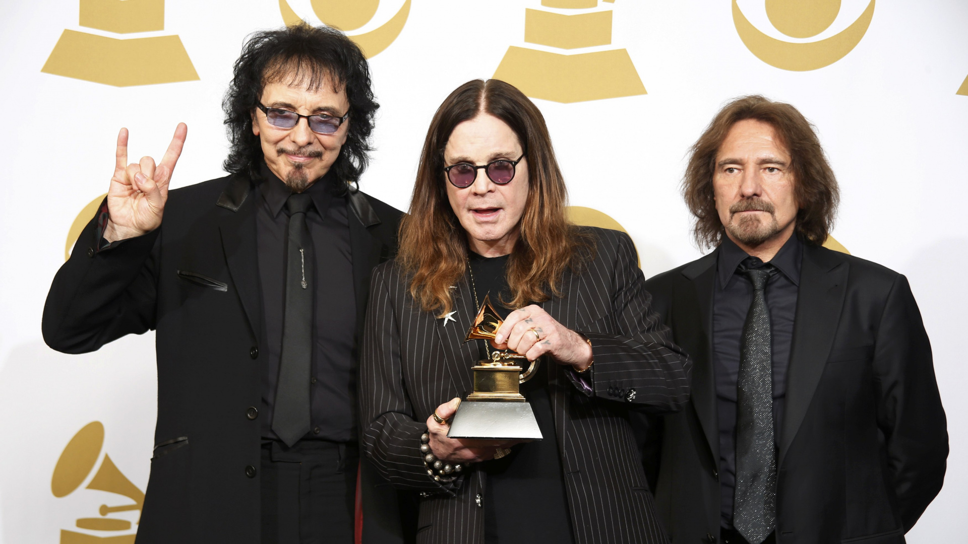 Ozzy Osbourne, Geezer Butler, Black Sabbath, Heavy Metal, Traje. Wallpaper in 1920x1080 Resolution