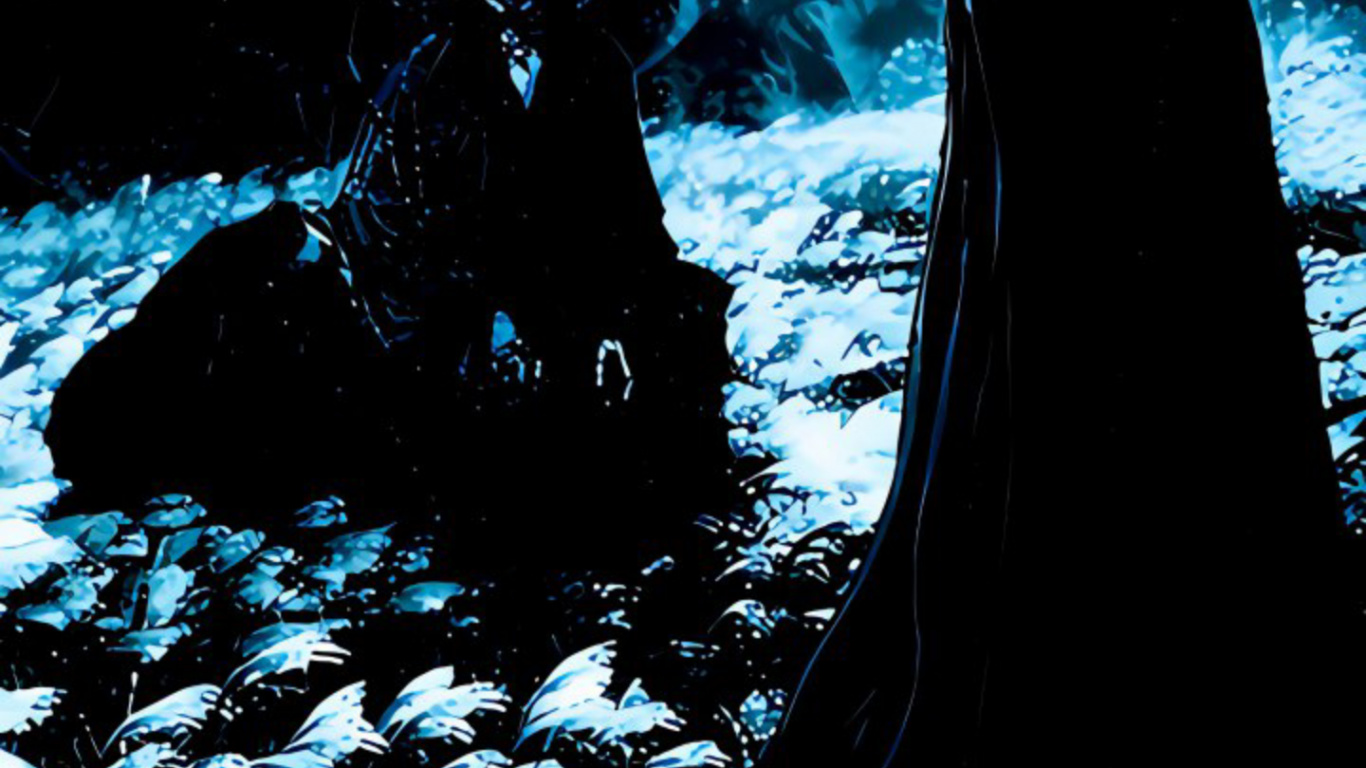 Darth Vader, Anakin Skywalker, Illustration, Mondlicht, Film. Wallpaper in 1366x768 Resolution