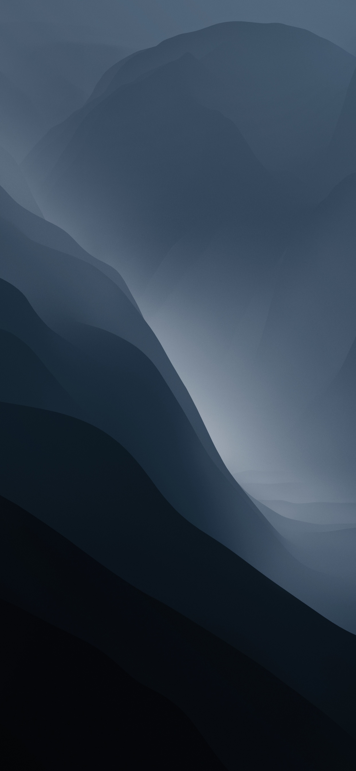 Apple, Bleu Sierra, Brown, Atmosphère, Pente. Wallpaper in 1242x2688 Resolution