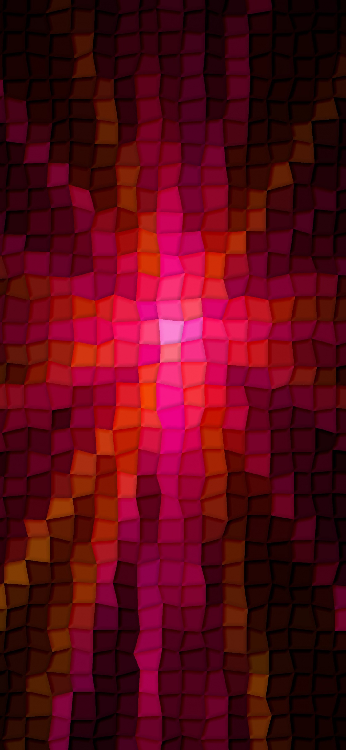 Purple and Pink Light Illustration. Wallpaper in 1125x2436 Resolution