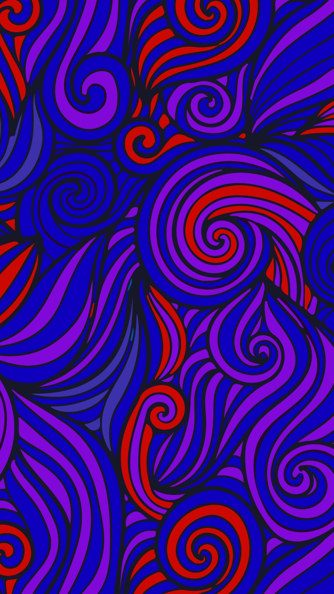 Pattern, Colorfulness, Blue, Purple, Azure. Wallpaper in 1080x1920 Resolution