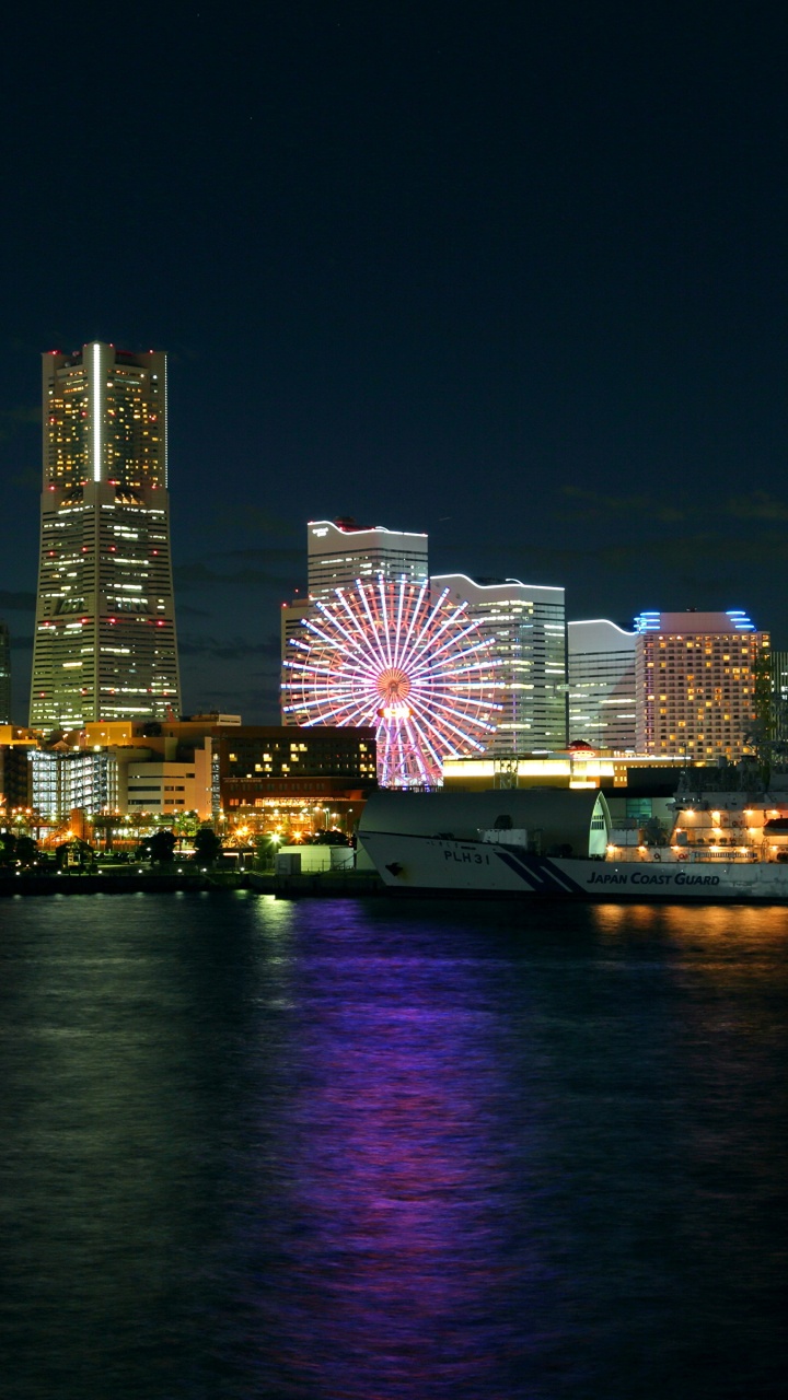 城市, 城市景观, 天际线, 反射, 大都会 壁纸 720x1280 允许