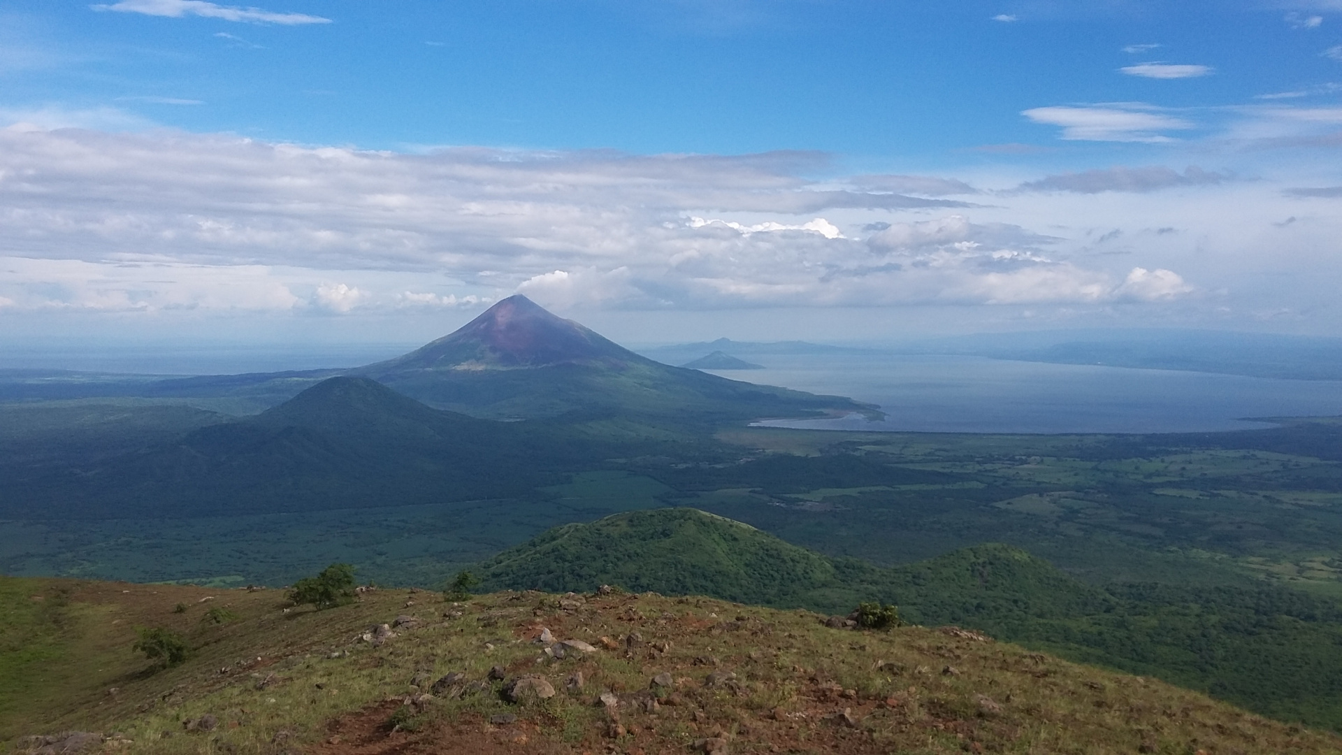 高地, 山脉, 高原, 死火山, 多山的地貌 壁纸 1920x1080 允许