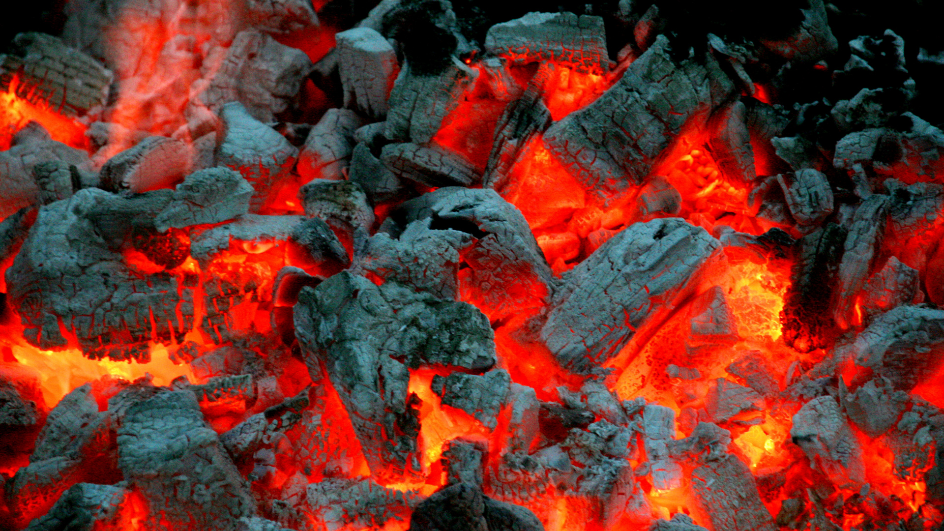 Red and Black Fire Painting. Wallpaper in 1920x1080 Resolution