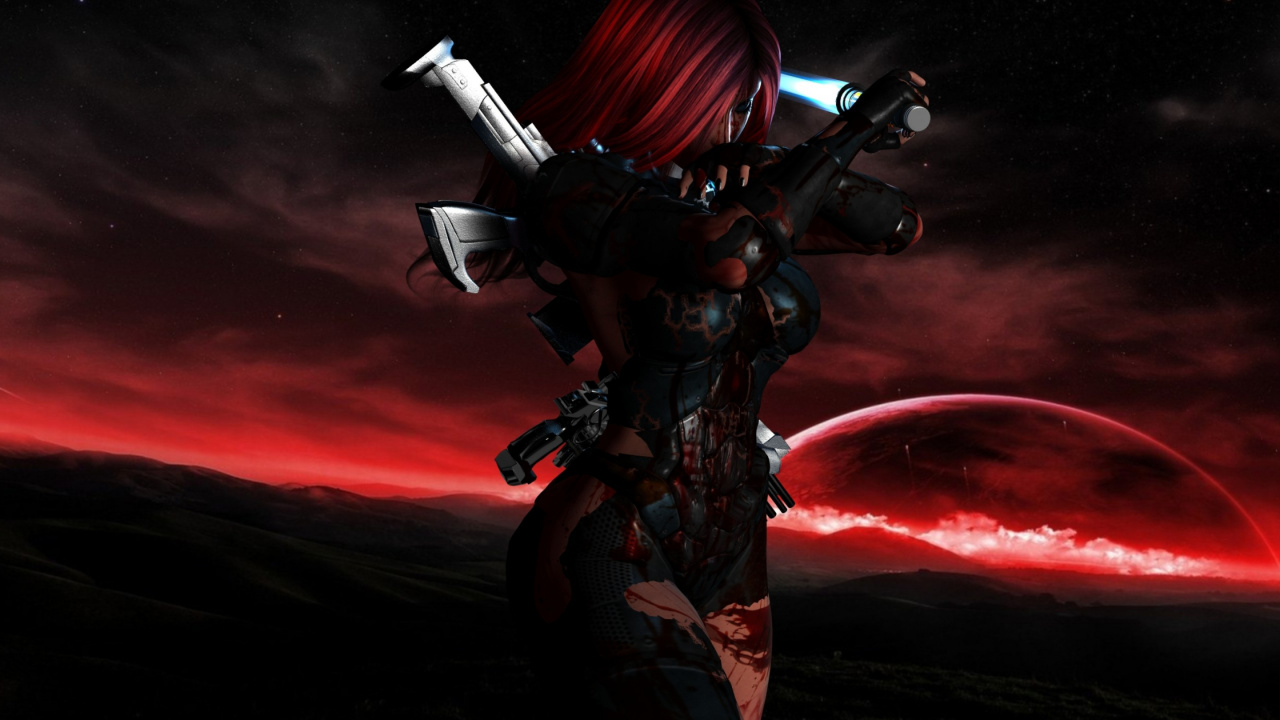 Darkness, Event, Art, Carmine, Action Adventure Game. Wallpaper in 1280x720 Resolution