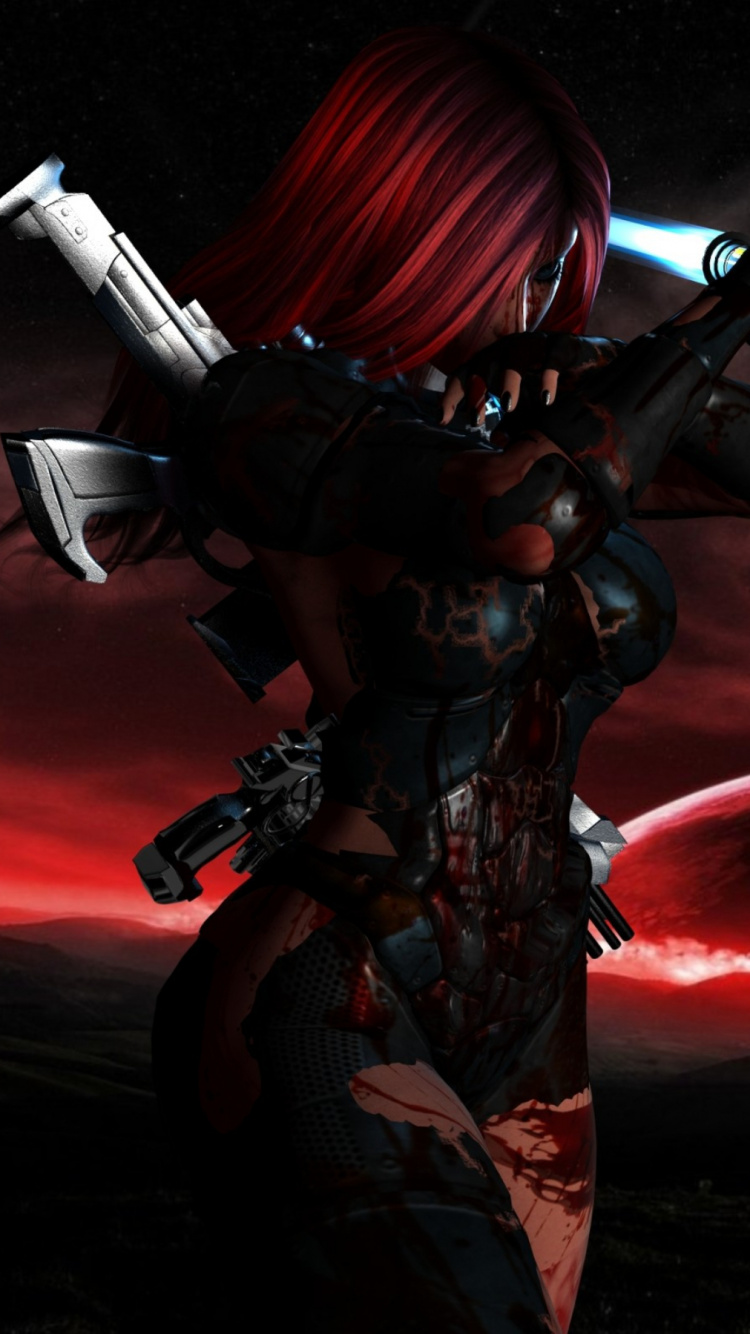 Darkness, Event, Art, Carmine, Action Adventure Game. Wallpaper in 750x1334 Resolution