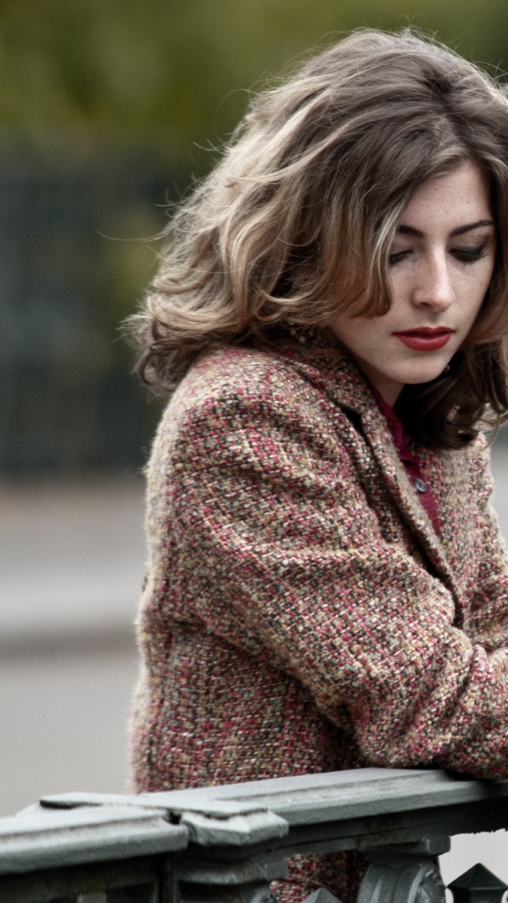 Les Cheveux Longs, Les Cheveux Bruns, la Photographie de Portrait. Wallpaper in 720x1280 Resolution