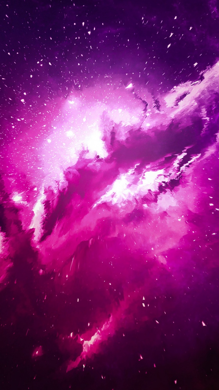 下载 720x1280 壁纸 宇宙, 紫色的, 紫罗兰色, 外层空间, 粉红色 宇宙, 紫色的, 紫罗兰色, 外层空间, 粉红色 壁纸 720x1280 允许