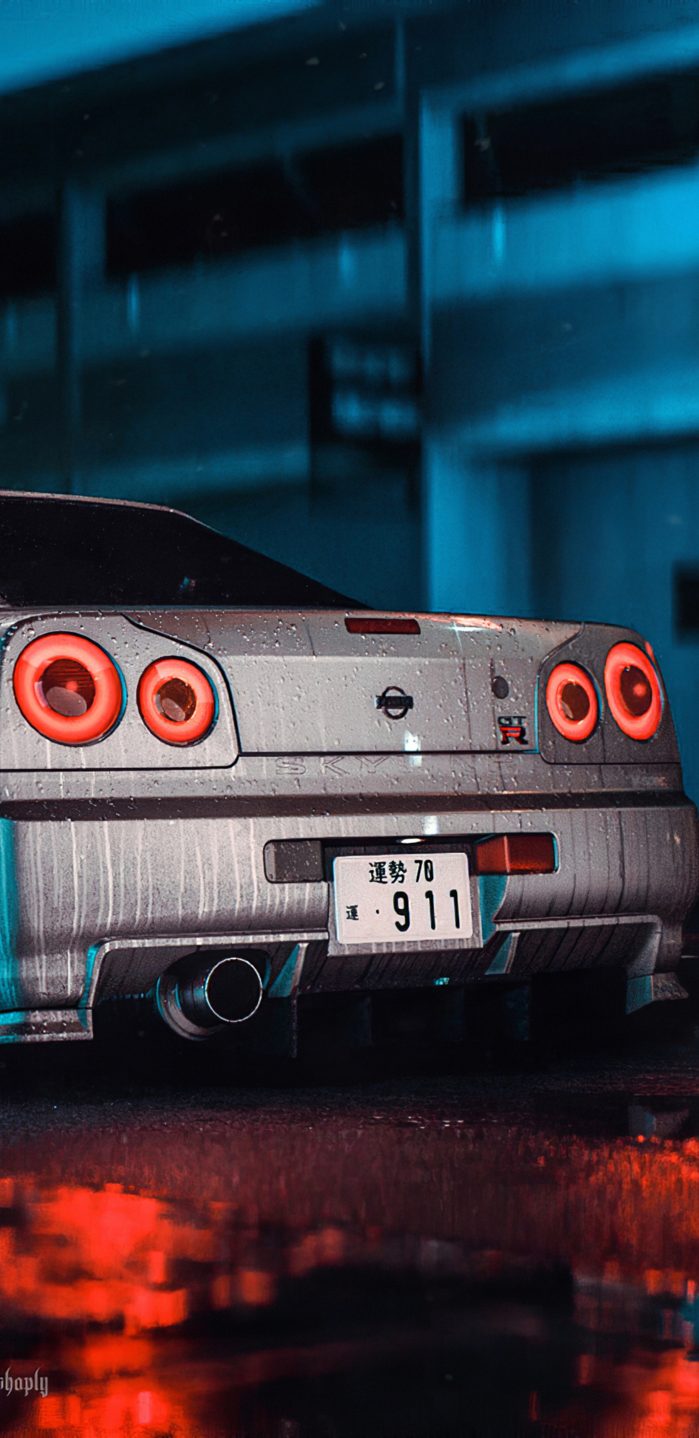 Coche, Nissan Skyline R34, Nissan Skyline gt r, Nissan gt r, Nissan. Wallpaper in 1440x2960 Resolution