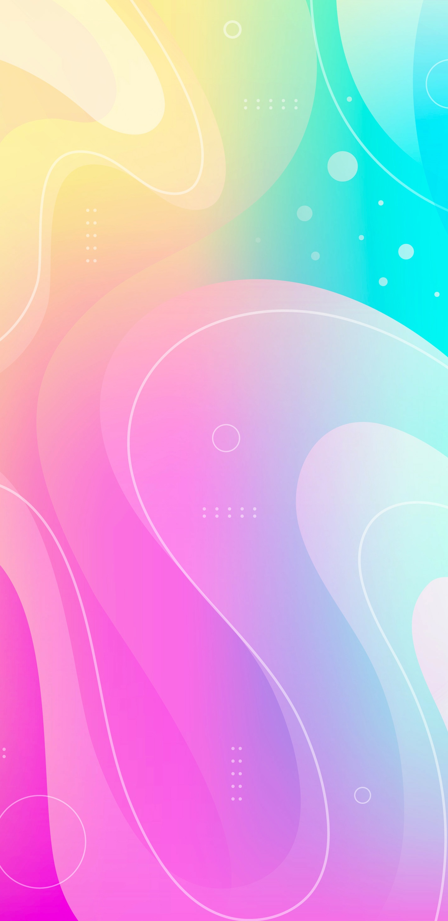 橙色, 图形设计, 色彩, 紫色的, 粉红色 壁纸 1440x2960 允许