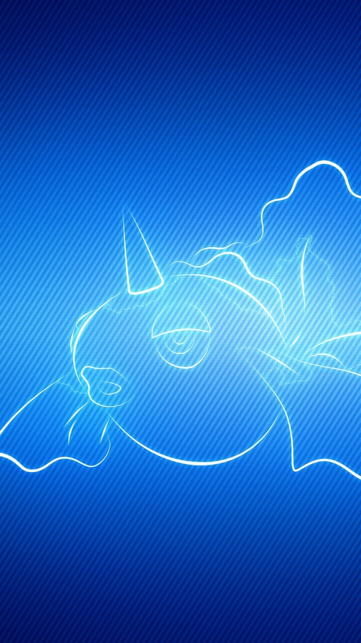 Blue and White Abstract Painting. Wallpaper in 720x1280 Resolution