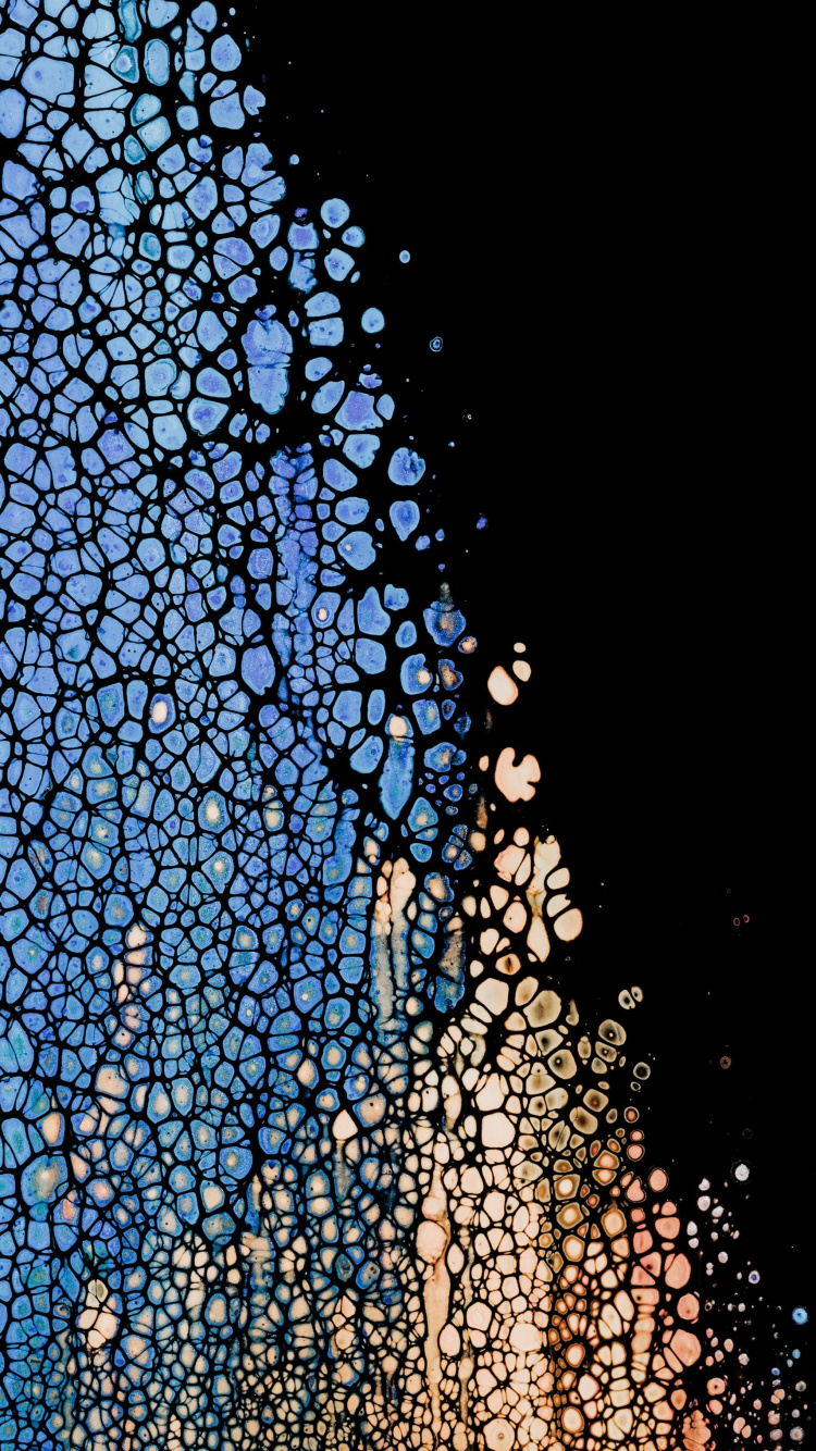 Amoled, OLED, Apple, IOS, Symétrie. Wallpaper in 750x1334 Resolution