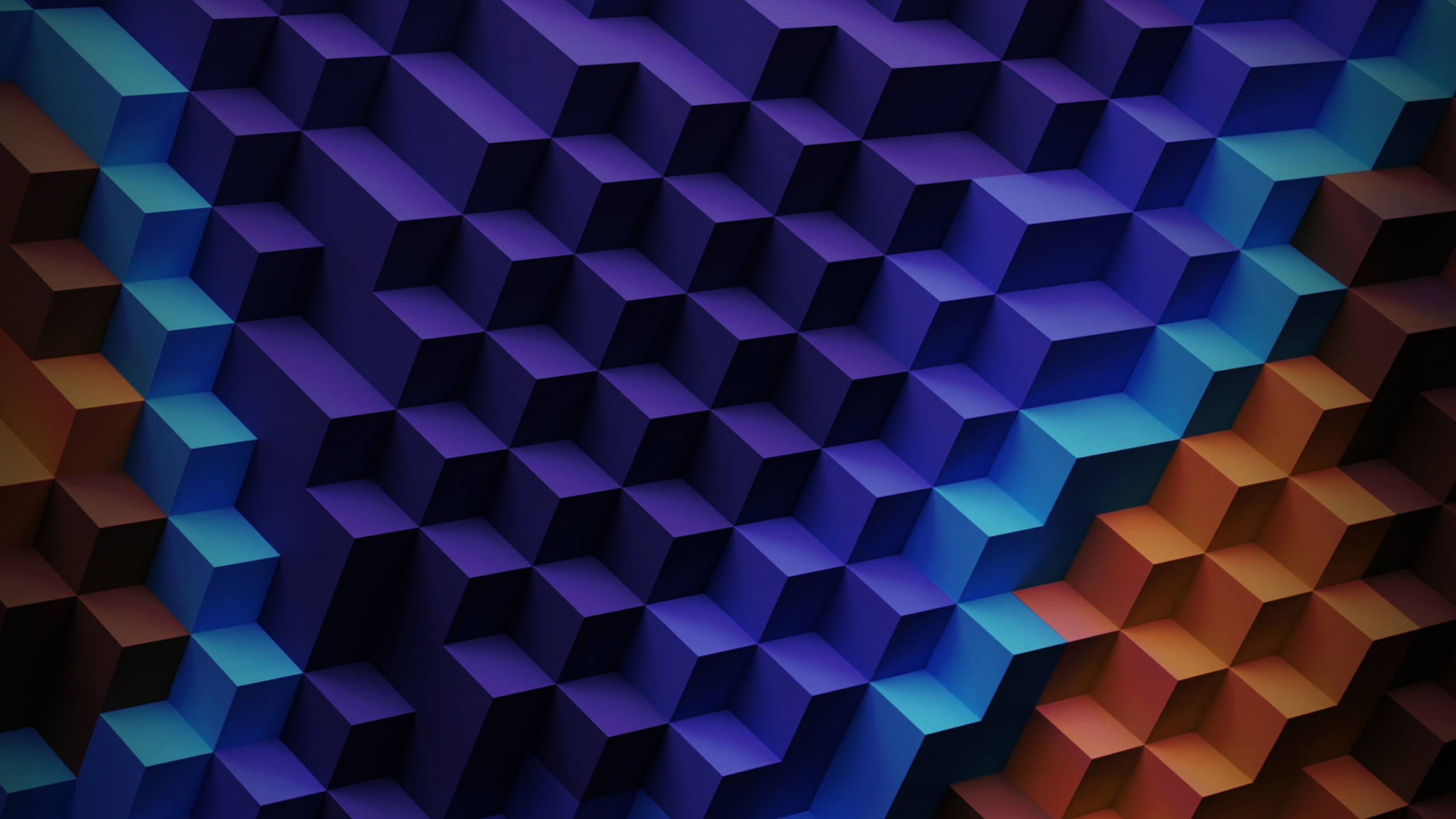 Geometrisches Muster, Muster, Design, Künstliche Intelligenz, Purpur. Wallpaper in 2560x1440 Resolution