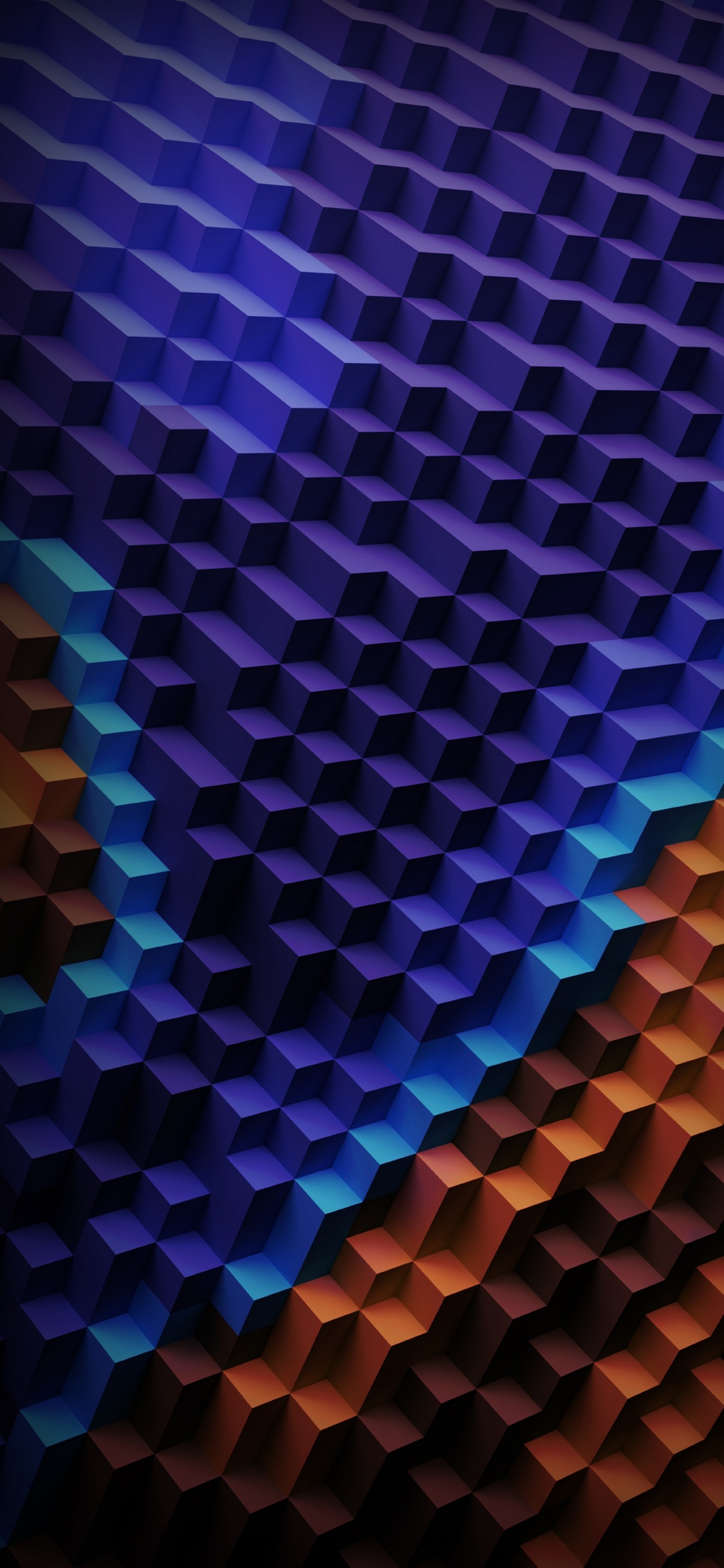 Motif Géométrique, Conception, L'intelligence Artificielle, Purple, Azure. Wallpaper in 1125x2436 Resolution