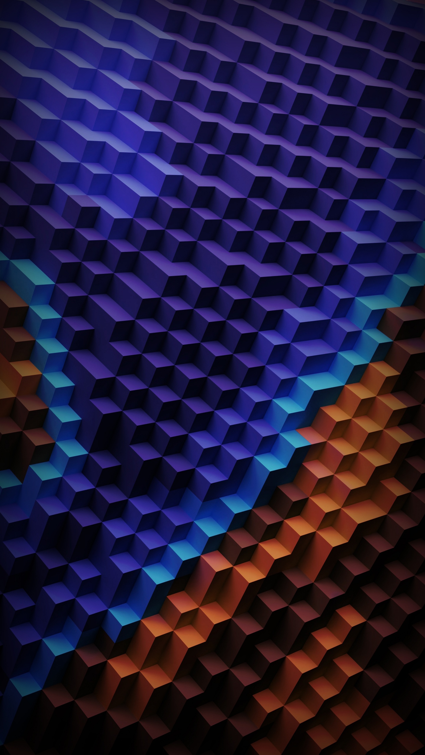 Motif Géométrique, Conception, L'intelligence Artificielle, Purple, Azure. Wallpaper in 1440x2560 Resolution