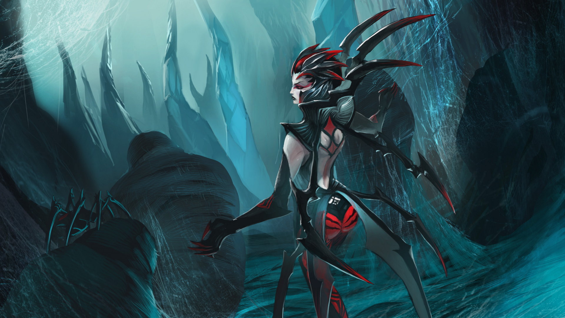 League of Legends, Fan-Kunst, Kunst, Zeichnung, Kreative Kunst. Wallpaper in 1920x1080 Resolution