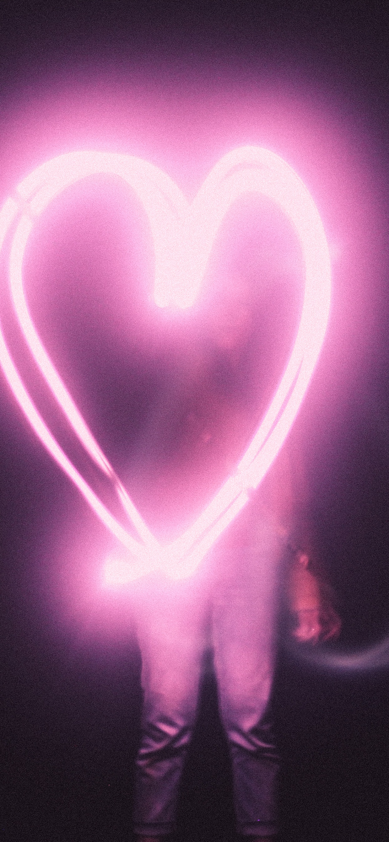 Luz, Coraz, Amor, Neon, Gráficos. Wallpaper in 1242x2688 Resolution