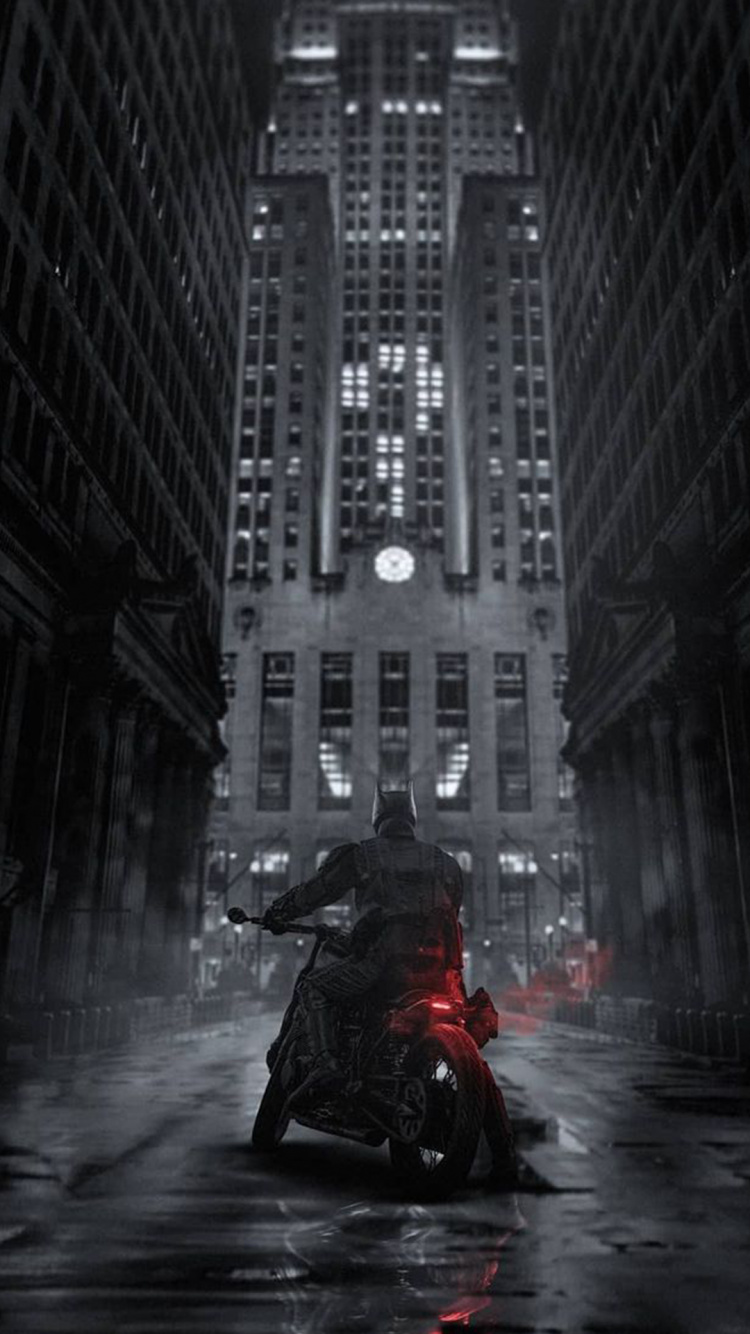 Metropole, Batman, dc Comics, Rad, Gebäude. Wallpaper in 750x1334 Resolution