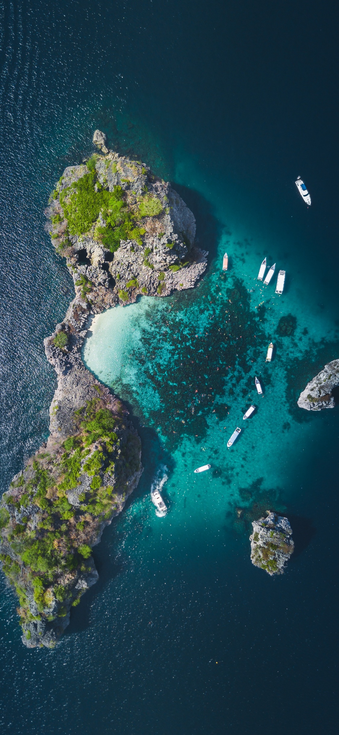 群岛, 沿海和海洋地貌, 胰岛, 水资源, 性质 壁纸 1125x2436 允许