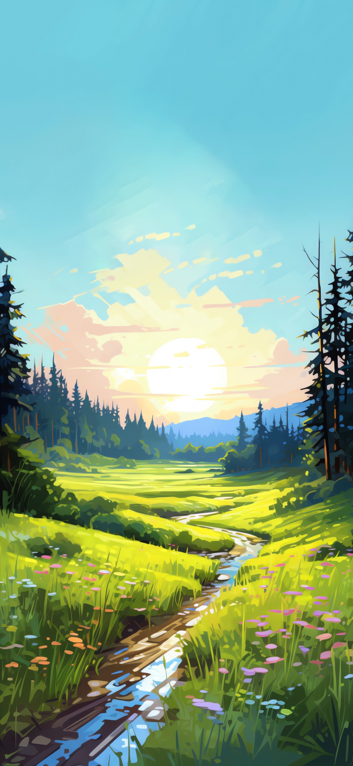 Nature, L'écorégion, Les Gens Dans la Nature, Paysage Naturel, Végétation. Wallpaper in 1125x2436 Resolution