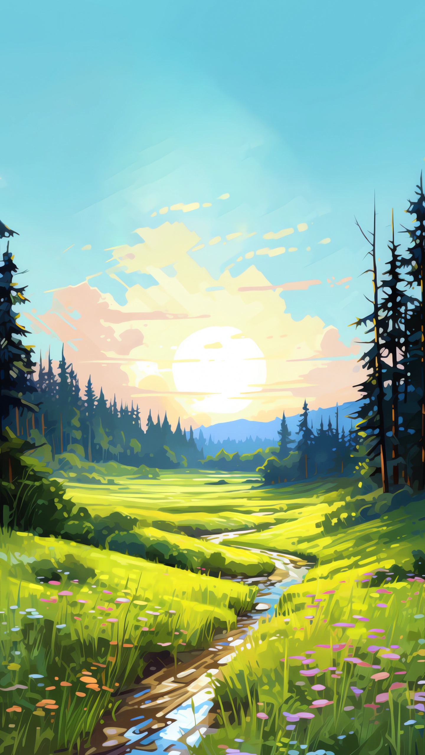 Nature, L'écorégion, Les Gens Dans la Nature, Paysage Naturel, Végétation. Wallpaper in 1440x2560 Resolution