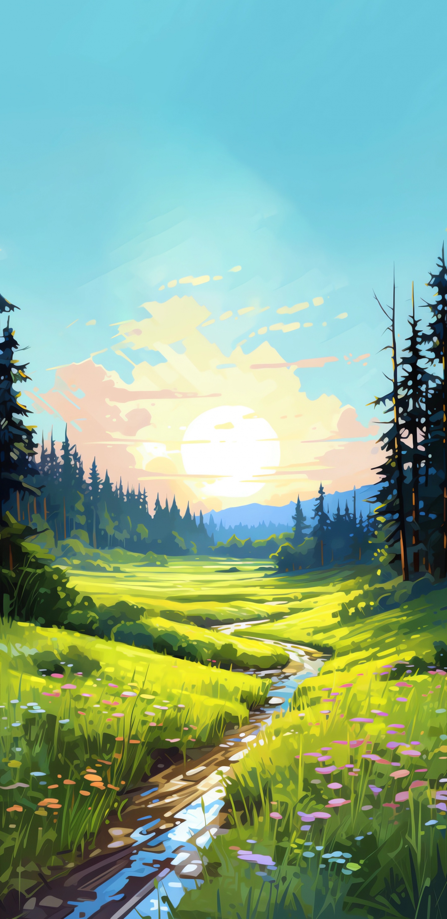 Nature, L'écorégion, Les Gens Dans la Nature, Paysage Naturel, Végétation. Wallpaper in 1440x2960 Resolution