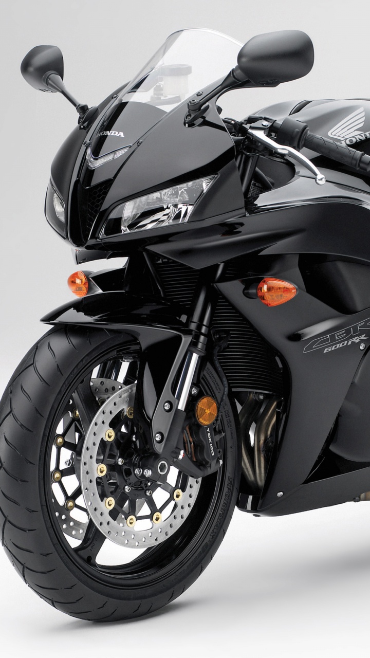 Black and Silver Sports Bike. Wallpaper in 720x1280 Resolution