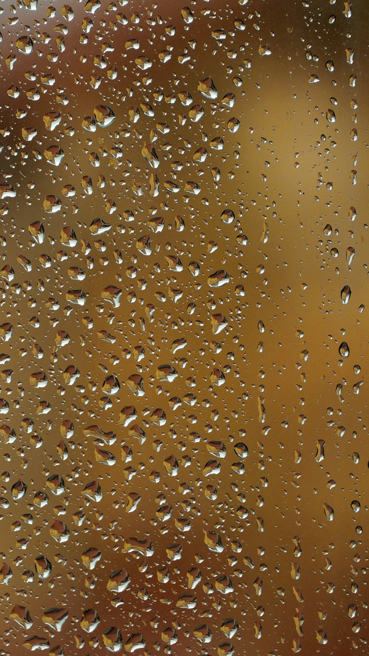 Video, Brown, Caramel Color, Water, Drop. Wallpaper in 750x1334 Resolution