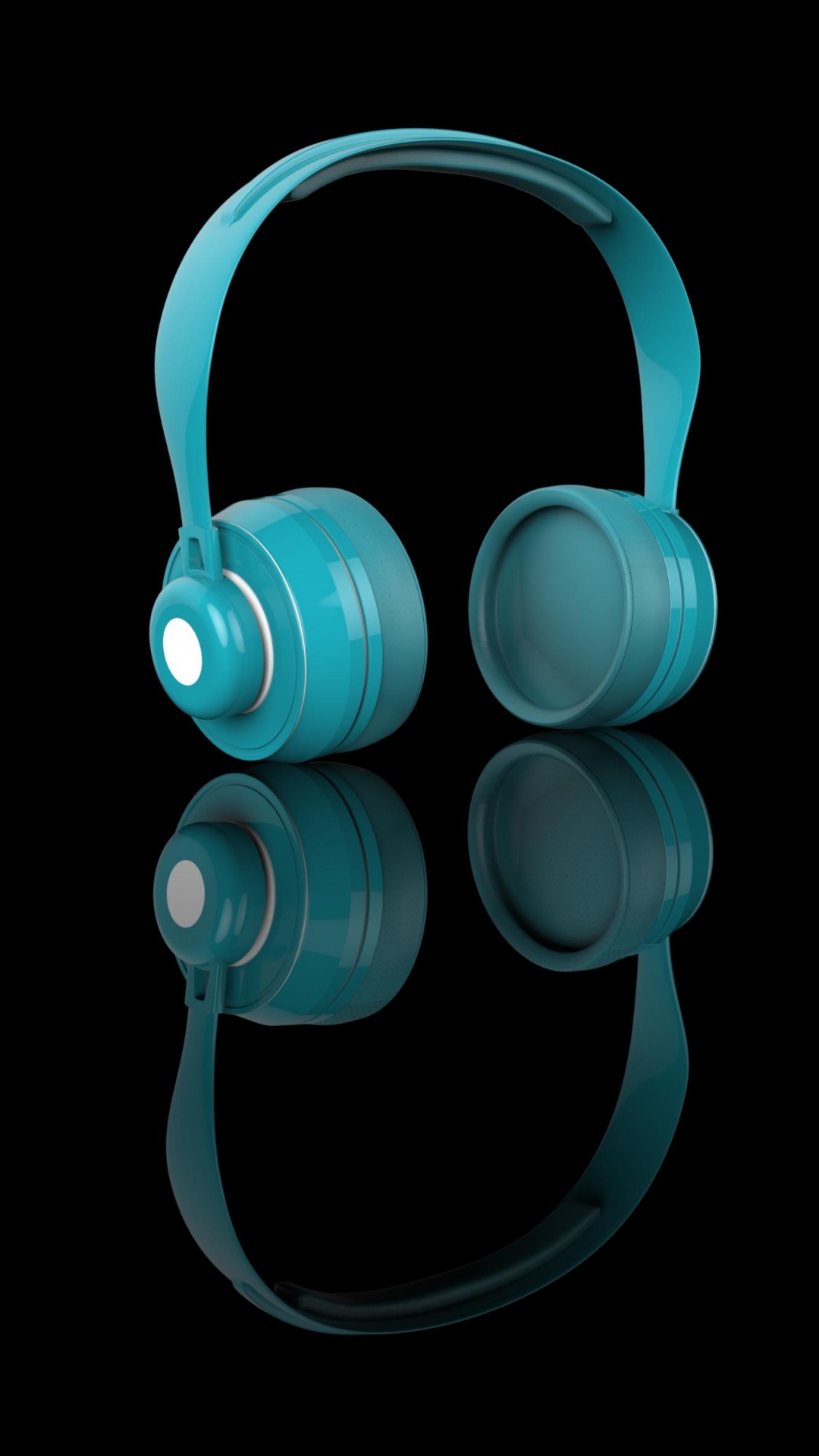 Headphones, Audio Equipment, Audio Signal, Turquoise, Green. Wallpaper in 1080x1920 Resolution