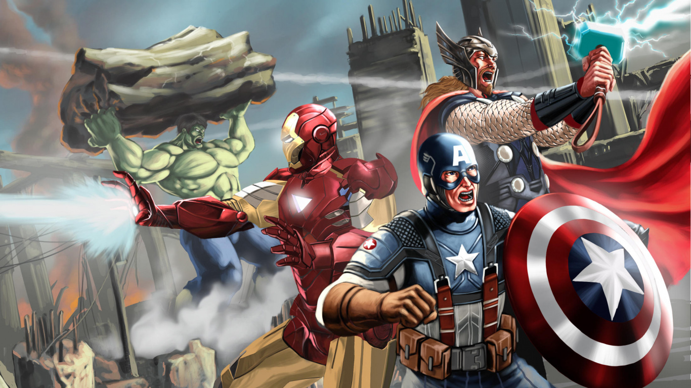 Power Ranger Rojo y Blanco. Wallpaper in 1366x768 Resolution