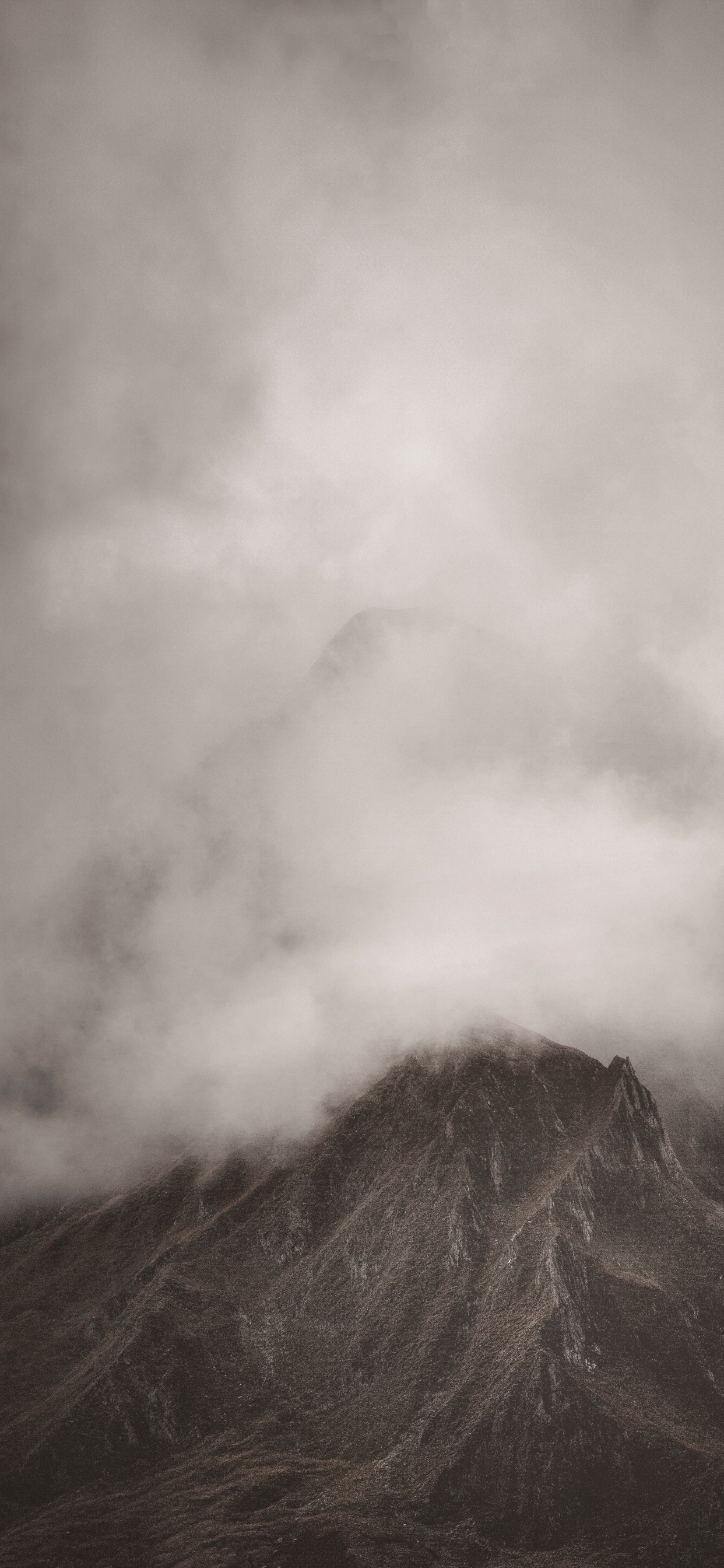 Bergkette, Cloud, Atmosphäre, Hill, Hochland. Wallpaper in 1242x2688 Resolution