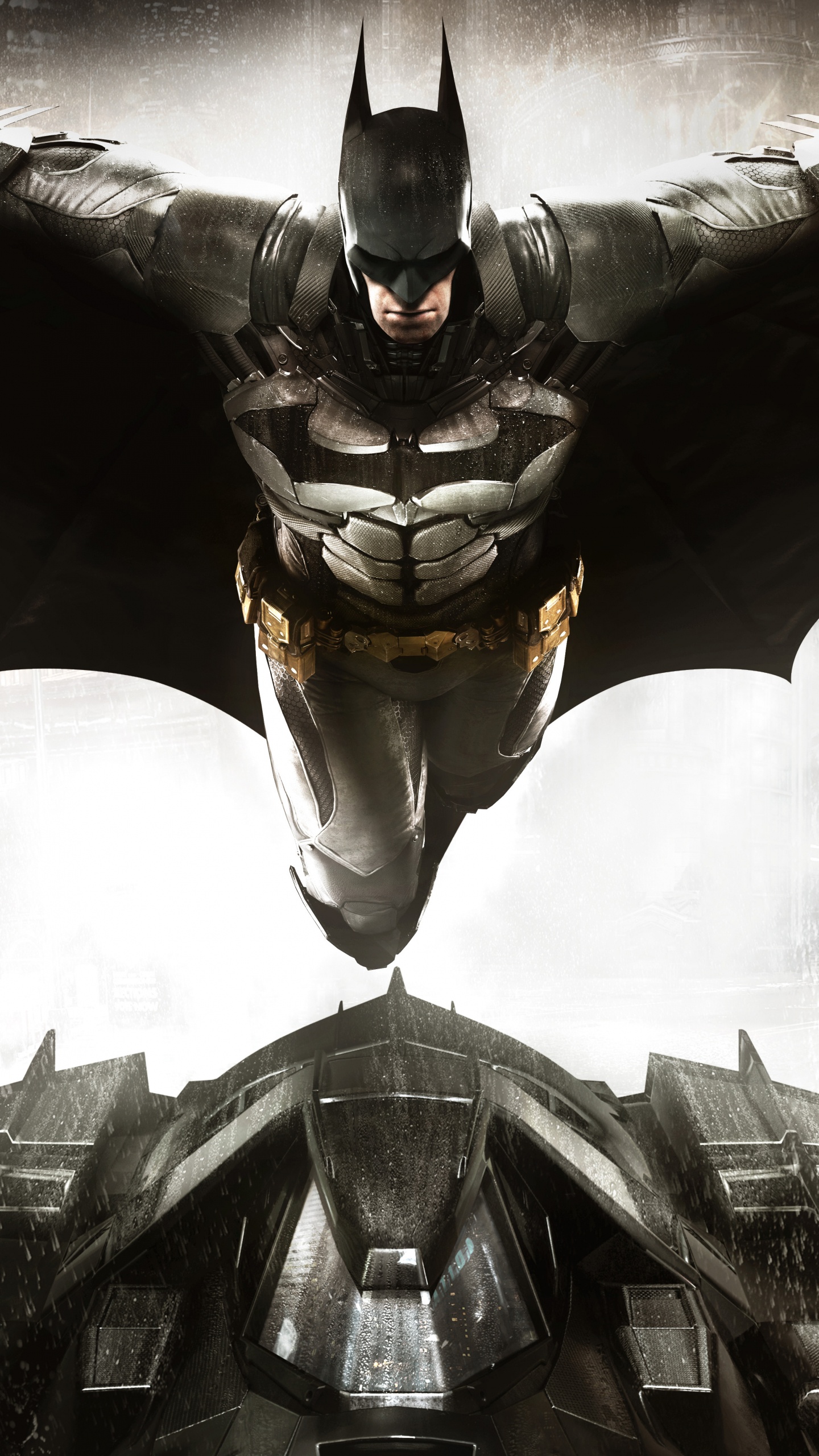 Batman Arkham Knight, Batman, Batman Arkham Origins, Rocksteady Studios, Arkham Knight. Wallpaper in 1440x2560 Resolution