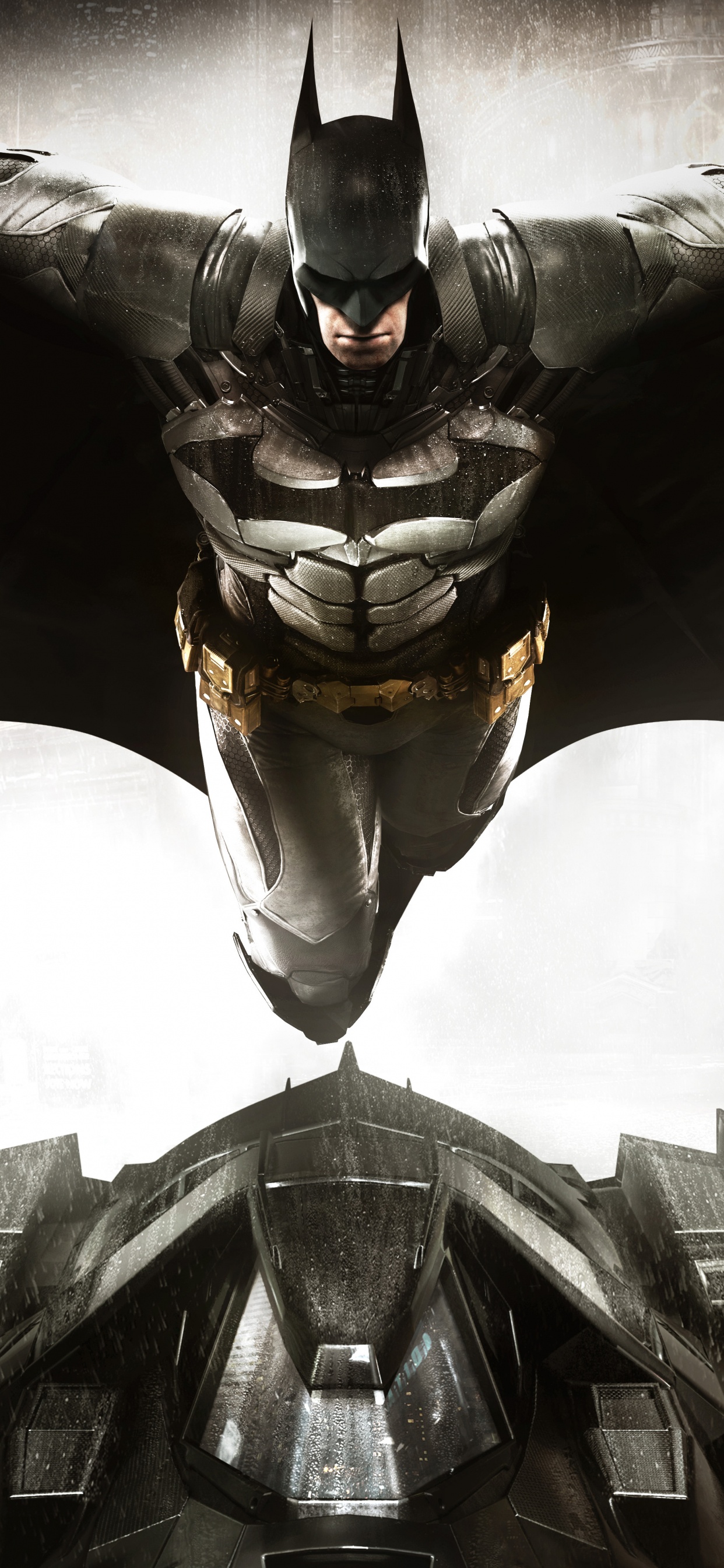 Batman-arkham Knight, Batman, Batman Arkham Origins, Rocksteady Studios, Arkham Knight. Wallpaper in 1242x2688 Resolution