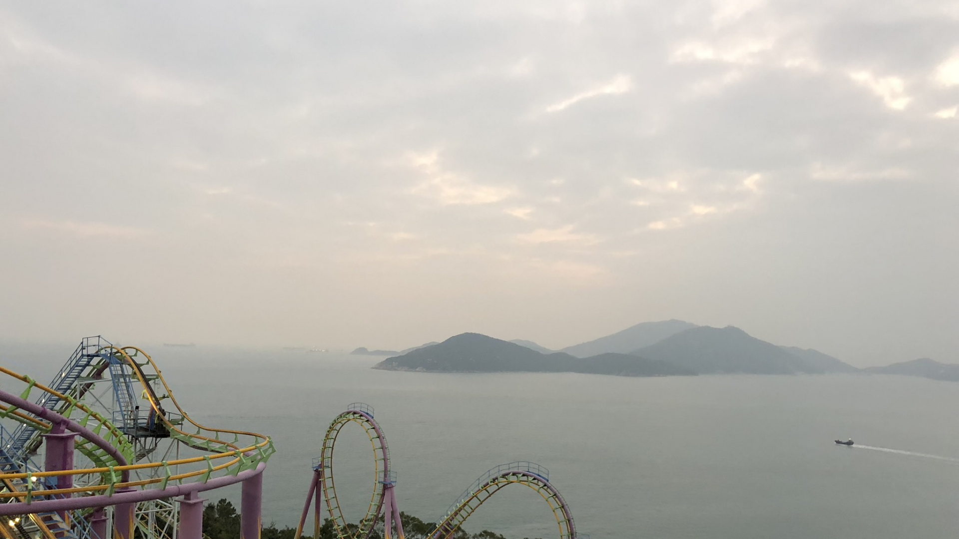 Tourist Attraction, Tourism, Roller Coaster, Leisure, Amusement Ride. Wallpaper in 1920x1080 Resolution