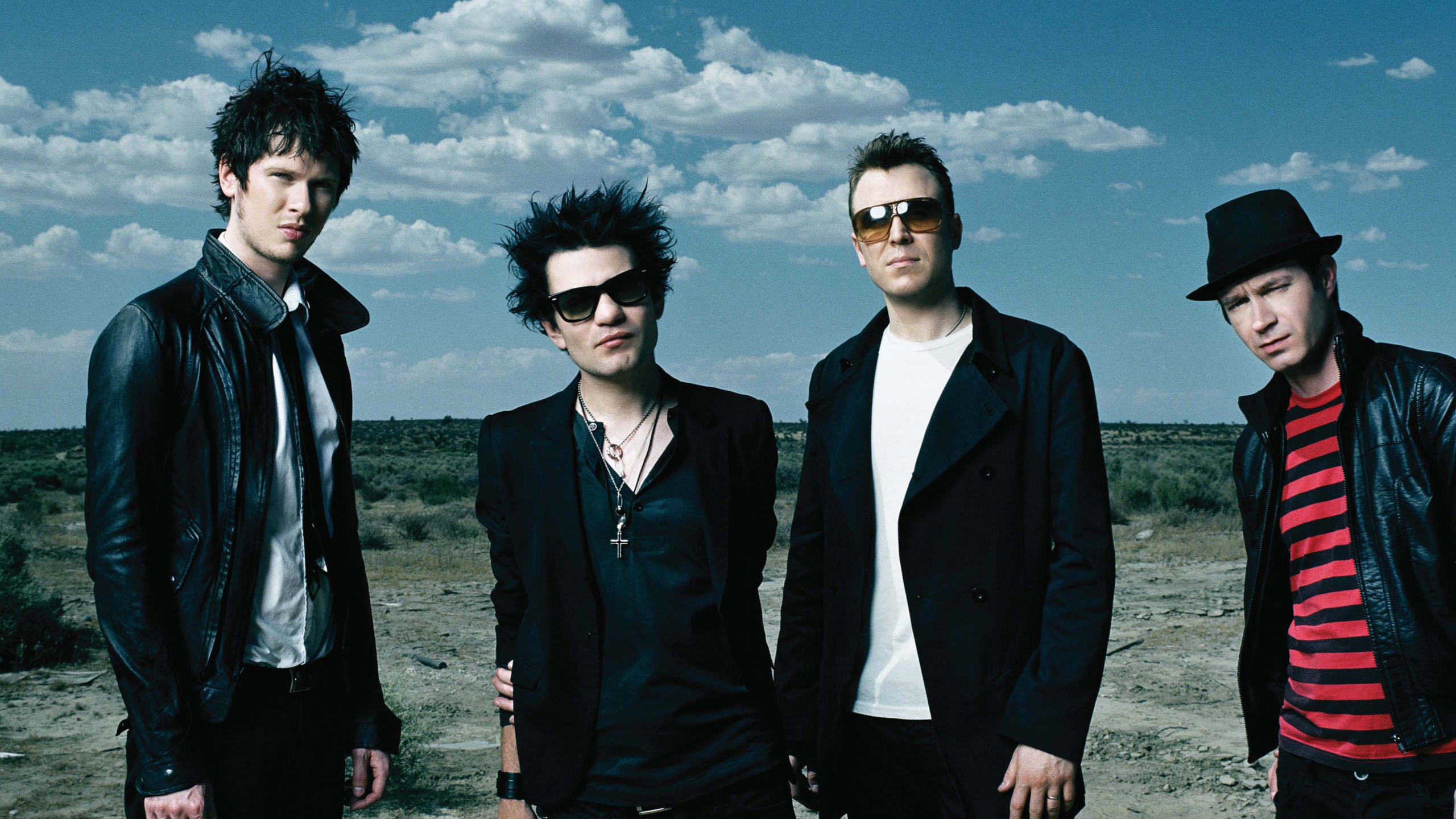 Summe 41, Punkrock, Pop-punk, Musical-ensemble, Soziale Gruppe. Wallpaper in 2560x1440 Resolution