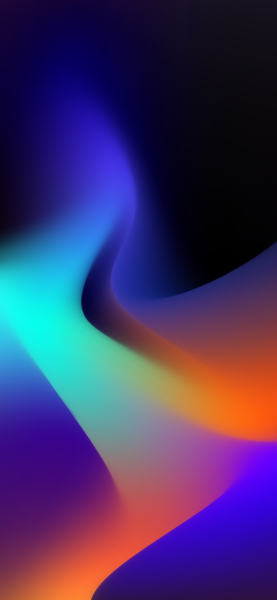 Light, Colorfulness, Purple, Art, Slope. Wallpaper in 1125x2436 Resolution