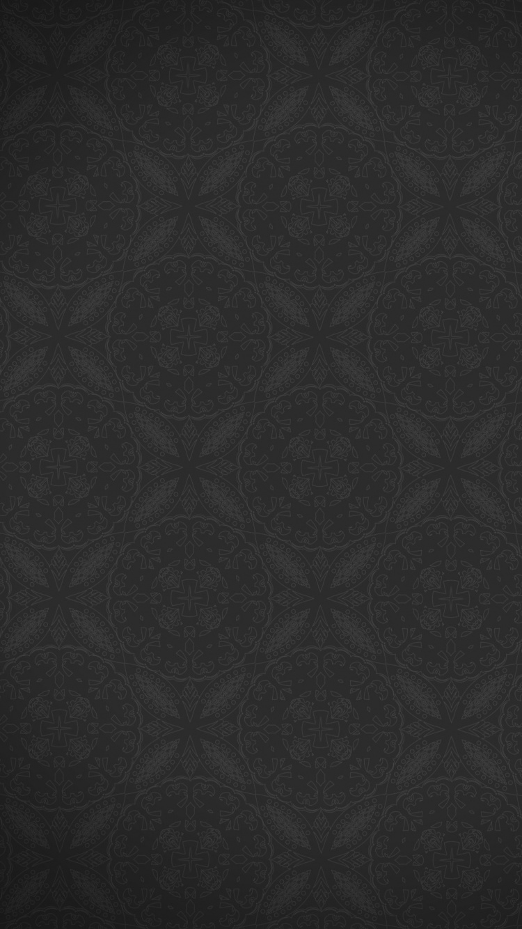 Black and Gray Floral Textile. Wallpaper in 750x1334 Resolution